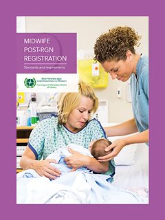 midwife post-rgn registration cover